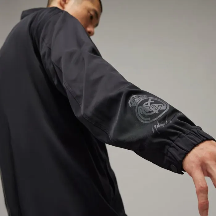 Henrik Vibskov Boutique Real Madrid Coach Jacket 8211 Black Men Jackets and Coats