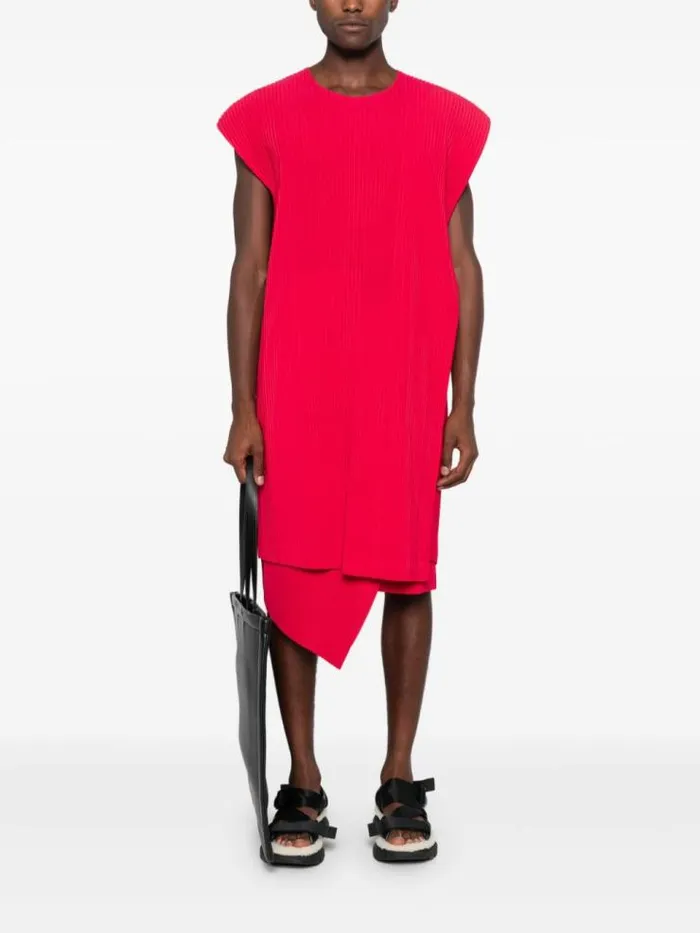 Henrik Vibskov Boutique Rectangle TShirt 8211 Cherry Red Men Tops