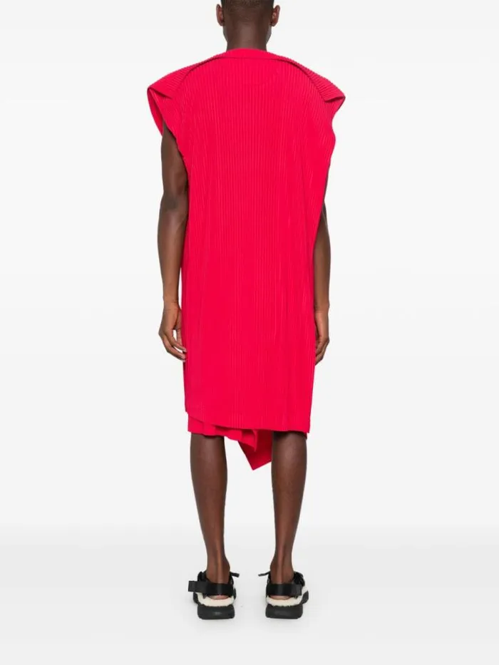 Henrik Vibskov Boutique Rectangle TShirt 8211 Cherry Red Men Tops