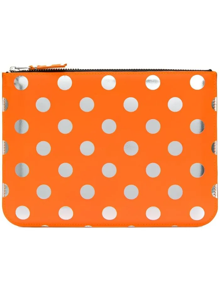 Henrik Vibskov Boutique SA5100GB Wallet 8211 Polka Dot Orange Men Wallets