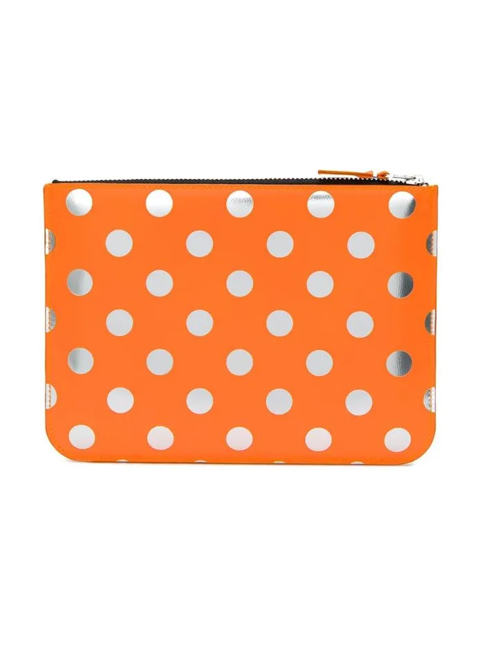 Henrik Vibskov Boutique SA5100GB Wallet 8211 Polka Dot Orange Men Wallets