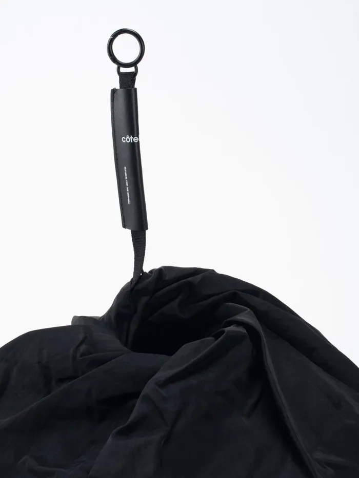 Henrik Vibskov Boutique SS25 Adria Smooth 8211 Black Men Backpacks