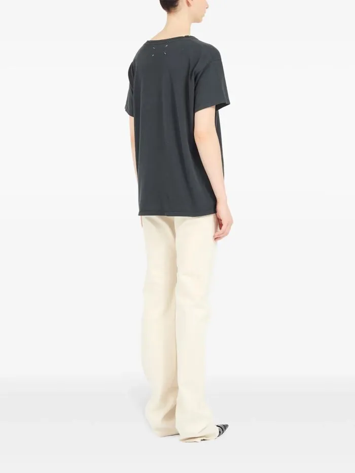 Henrik Vibskov Boutique SS25 AVP MM Numbers TShirt 8211 Black Women Tops