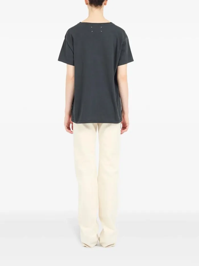 Henrik Vibskov Boutique SS25 AVP MM Numbers TShirt 8211 Black Women Tops