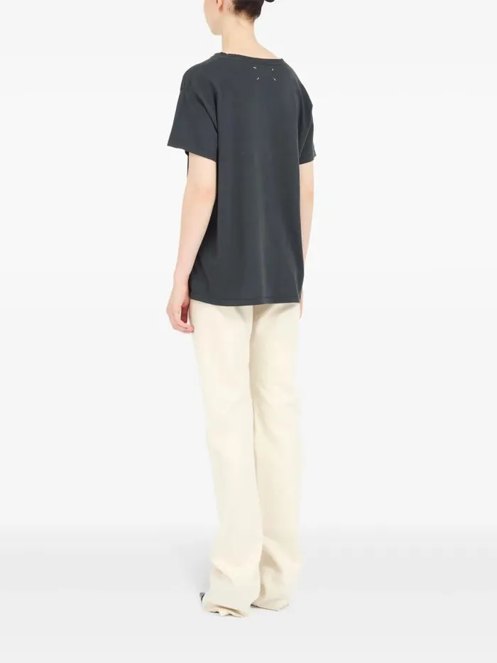 Henrik Vibskov Boutique SS25 AVP MM Numbers TShirt 8211 Black Women Tops