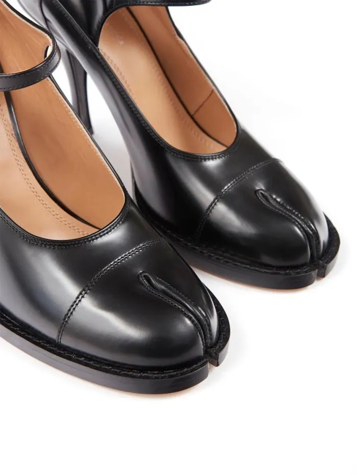 Henrik Vibskov Boutique Tabi Heels 8211 Patent Black Women Shoes
