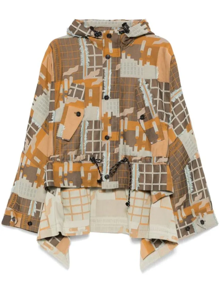 Henrik Vibskov Boutique Uncut Short Parka 8211 Spice Finger Factory Men Jackets and Coats Henrik Vibskov Boutique Uncut Short Parka 8211 Spice Finger Factory Men Jackets and Coats