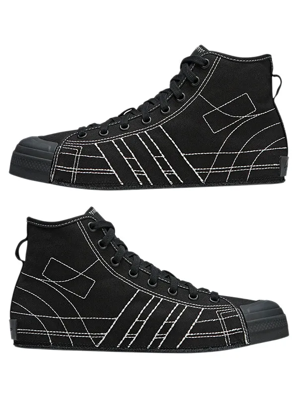Henrik Vibskov Boutique Y3 Nizza High Sneakers 8211 BlackOff White Men Sneakers