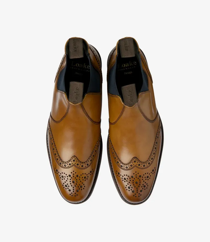 Hoskins Tan Men Boots Loake Hoskins Tan Men Boots Loake