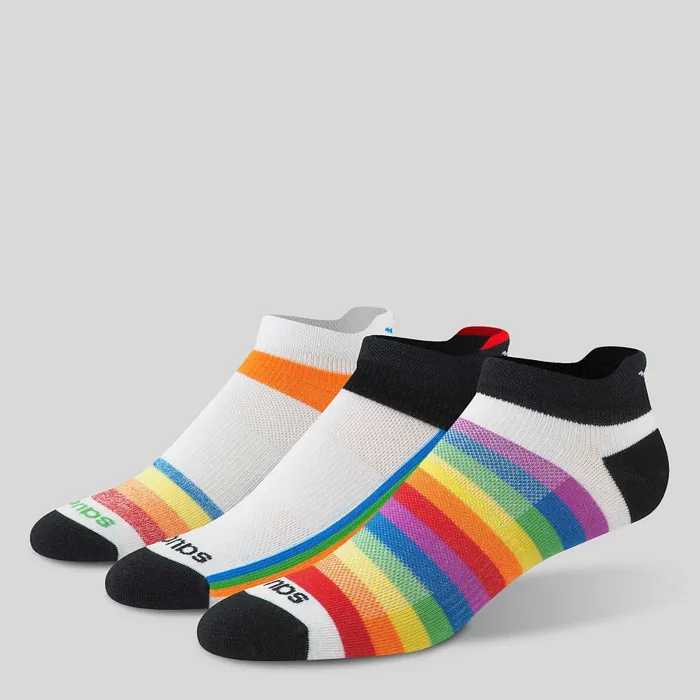 Inferno Liteweight 3Pack Socks Rainbow Socks Saucony Women