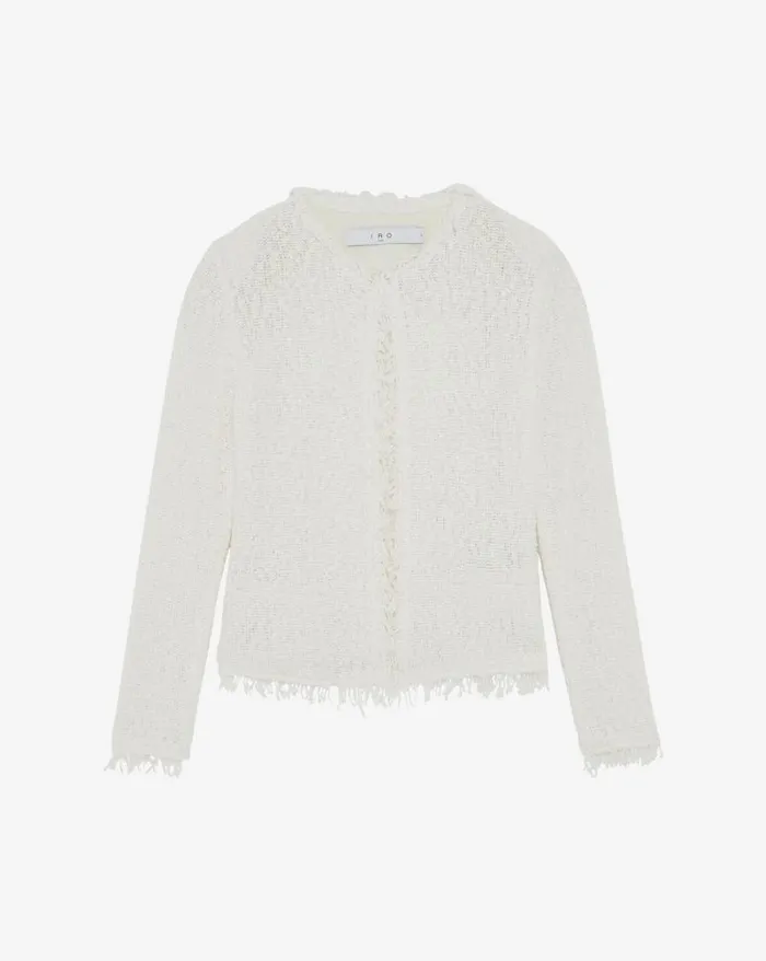 Jackets and Coats Women IRO SHAVANI CLASSIC FRINGED JACKET