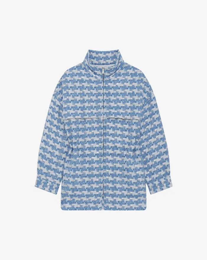 Jackets and Coats Women IRO TINAT LONG LUREX TWEED JACKET