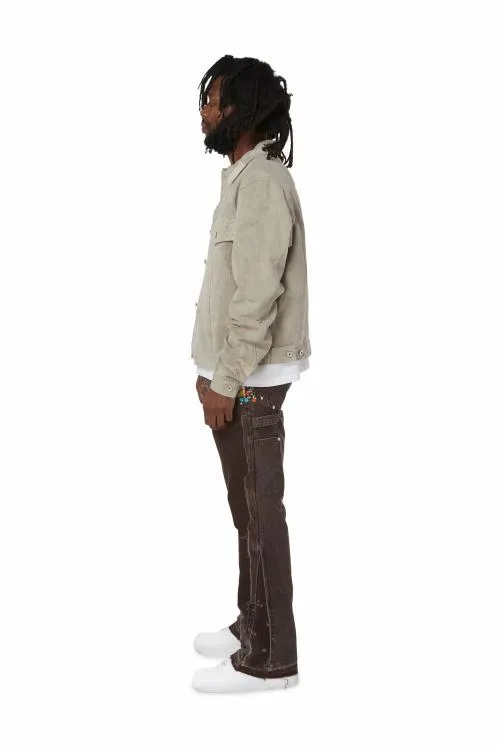 Jackets Men Gallery Dept ANDY RIDER JACKET Bone