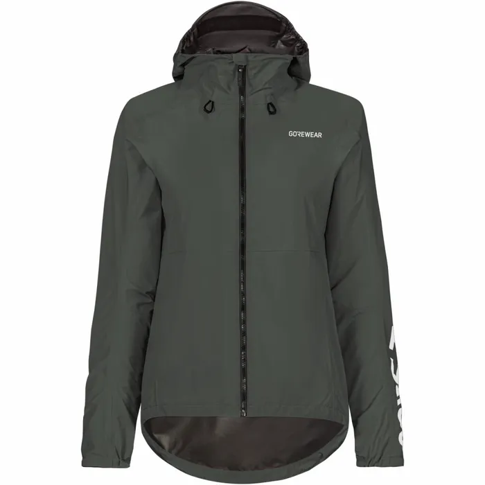 Jackets Women GOREWEAR Endure GORETEX LE1 Jacket Womens Urban Grey