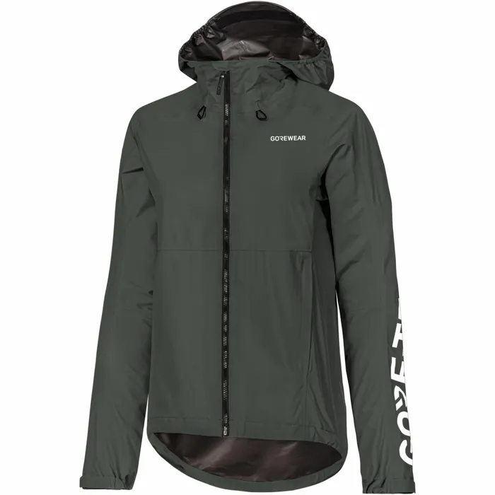Jackets Women GOREWEAR Endure GORETEX LE1 Jacket Womens Urban Grey