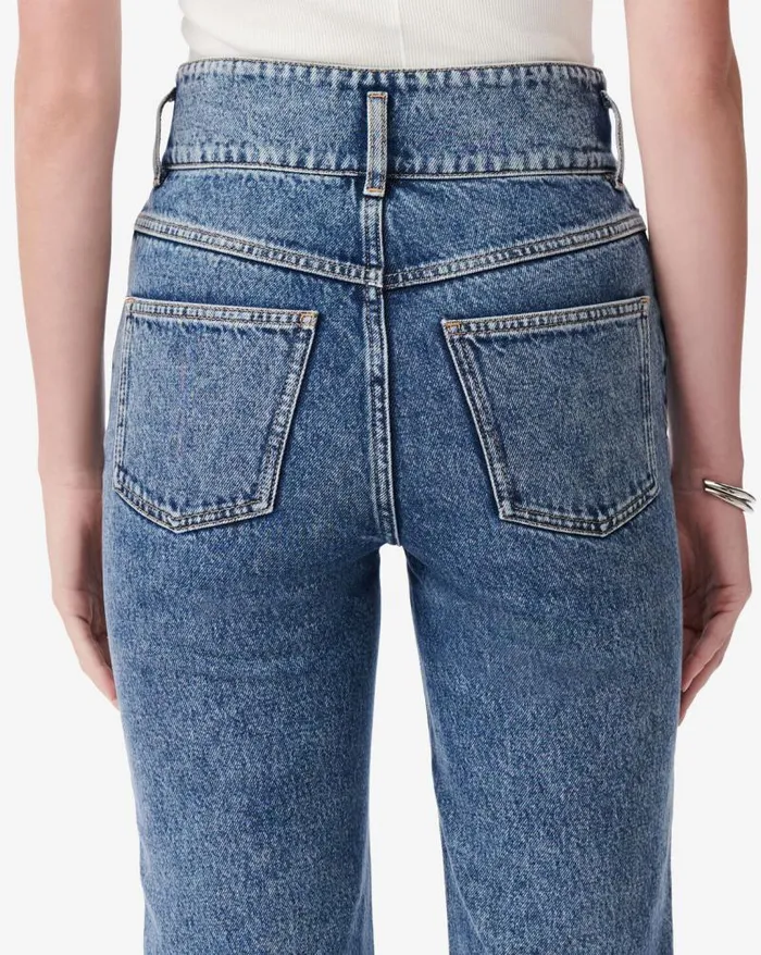 Jeans Women IRO HANIFI CROPPED CUTOUT JEANS