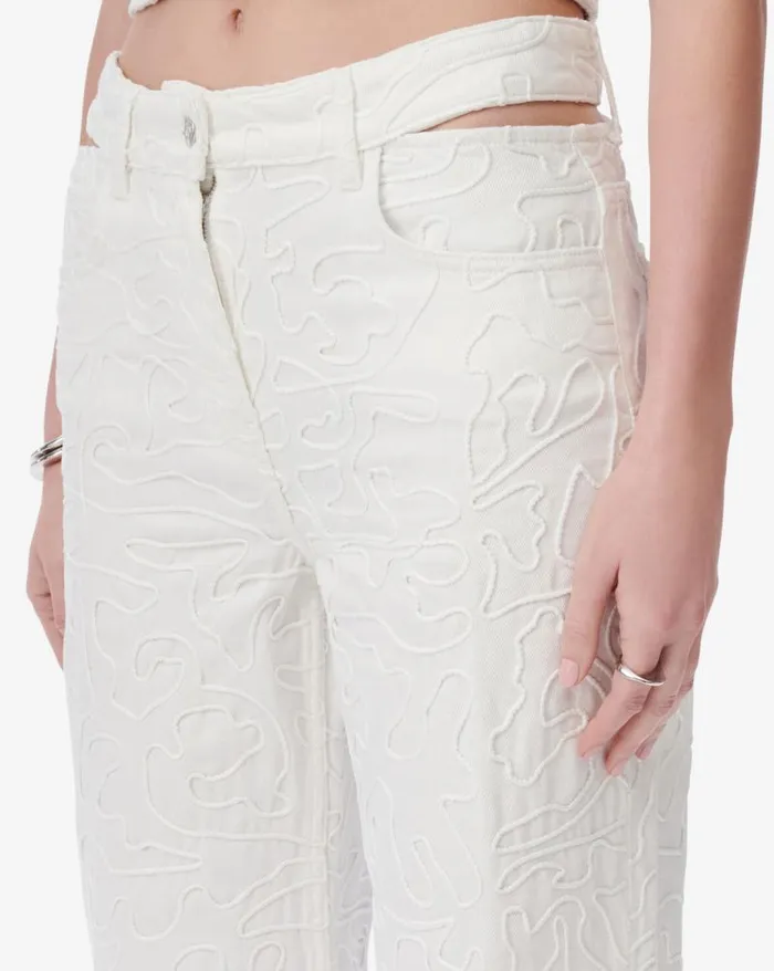 Jeans Women IRO LAMBERT OVERSIZED EMBROIDERED JEANS