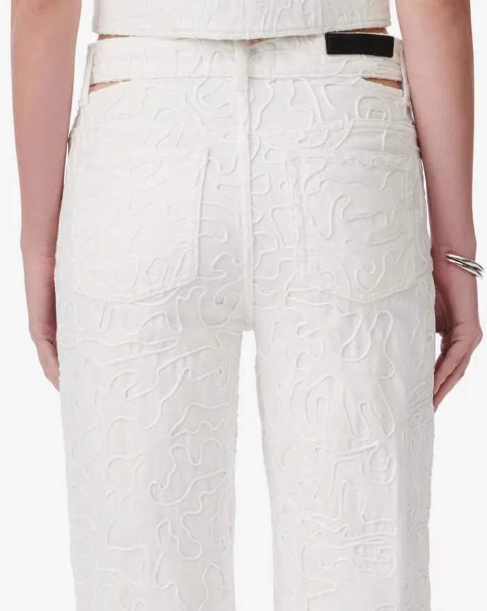 Jeans Women IRO LAMBERT OVERSIZED EMBROIDERED JEANS