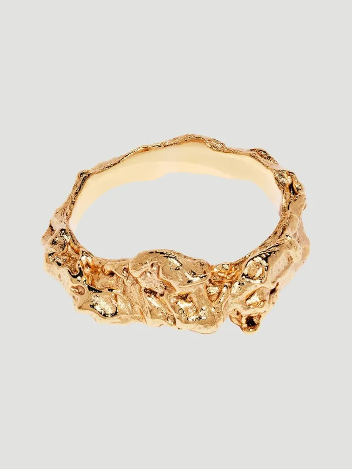 Jewellery WomenMen Holzweiler Elida Gold Ring Gold Plated
