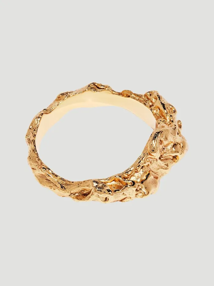 Jewellery WomenMen Holzweiler Elida Gold Ring Gold Plated