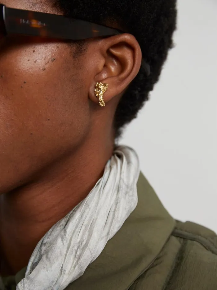 Jewellery WomenMen Holzweiler Vera Gold Earring Gold Plated