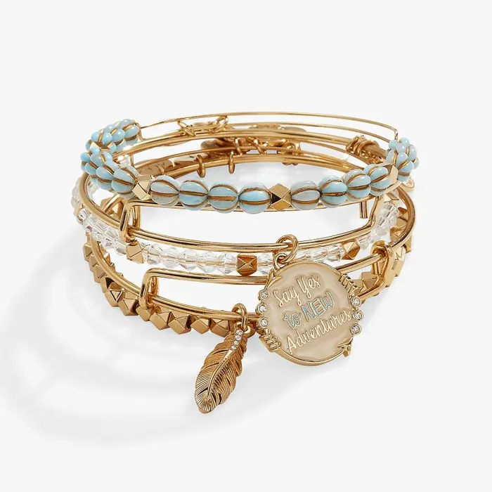 Jewelry Sets Women Alex And Ani Say Yes To New Adventures Bangle Set Of 5 Gold Jewelry Sets Women Alex And Ani Say Yes To New Adventures Bangle Set Of 5 Gold