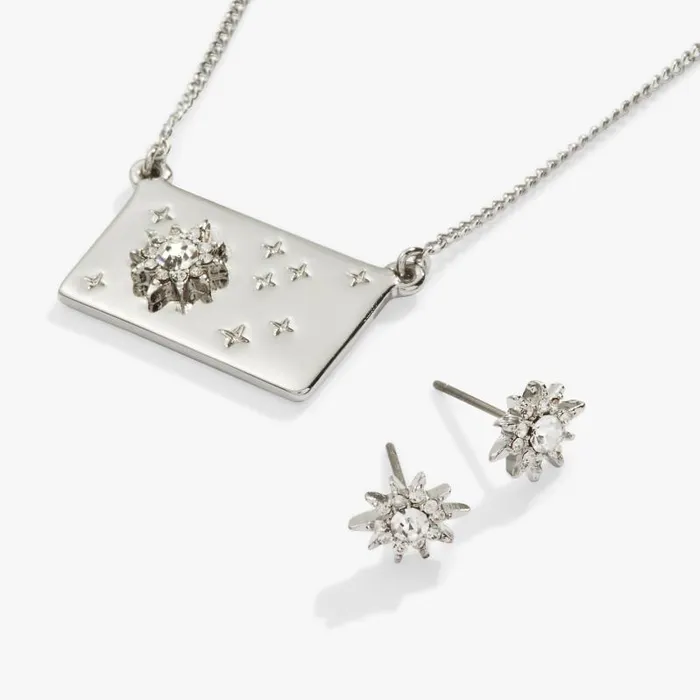 Jewelry Sets Women Alex And Ani Starburst Charm Necklace And Stud Earring Gift Set Silver Jewelry Sets Women Alex And Ani Starburst Charm Necklace And Stud Earring Gift Set Silver