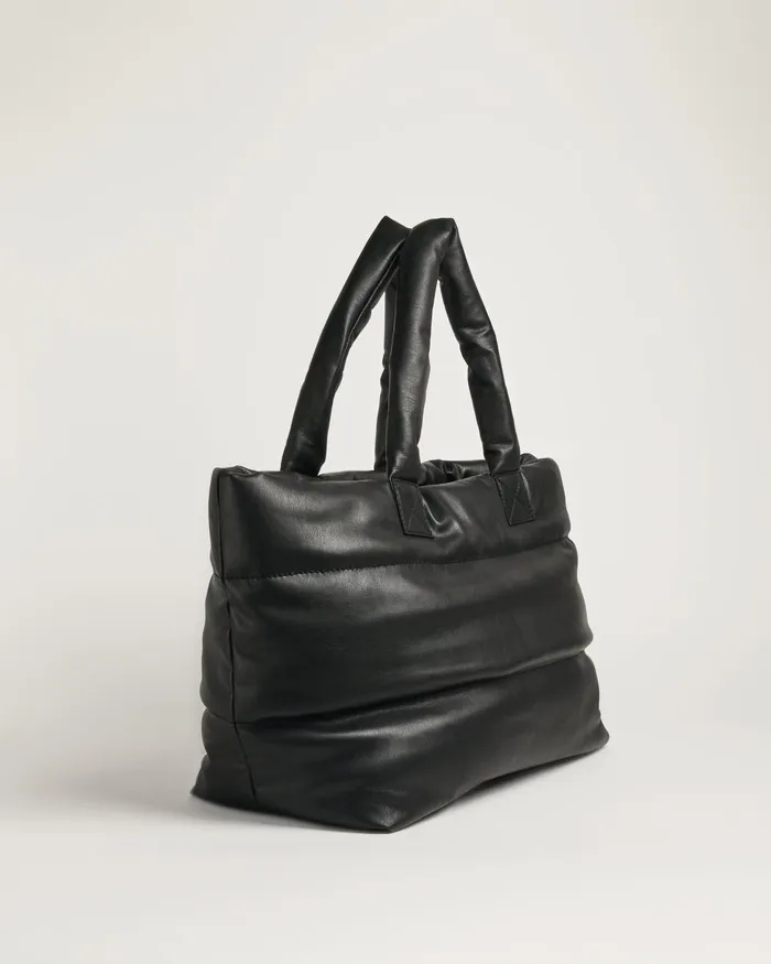 Jigsaw Bags and Clutches Women Albury Quilted Tote Bag Black