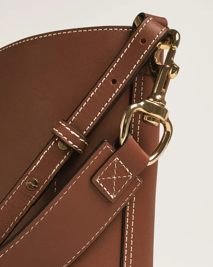Jigsaw Bags and Clutches Women Kenton Bucket Bag Veg Leather Brown