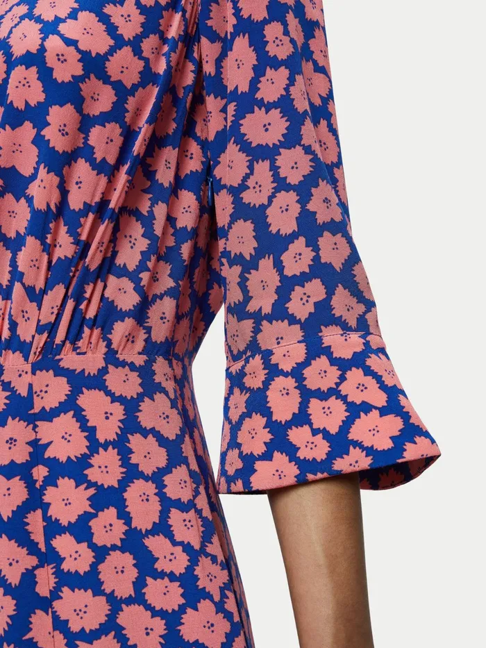 Jigsaw Dresses and Jumpsuits Women Cloud Floral Shirt Dress Blue