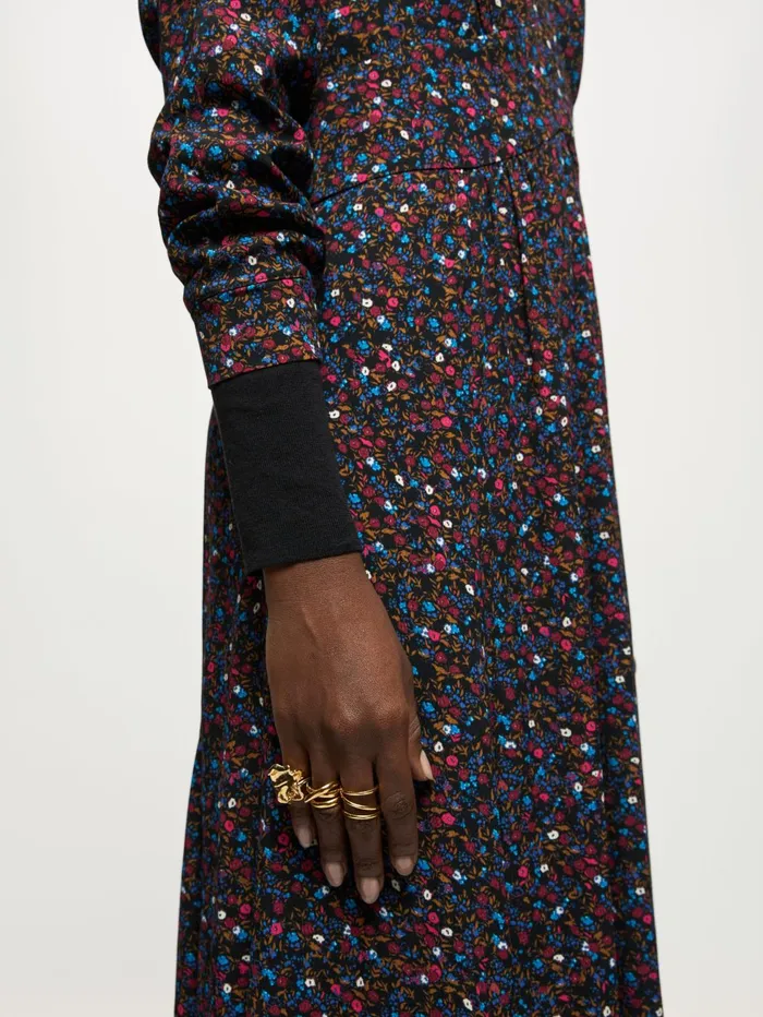 Jigsaw Dresses and Jumpsuits Women Modern Ditsy Midi Tea Dress Multi