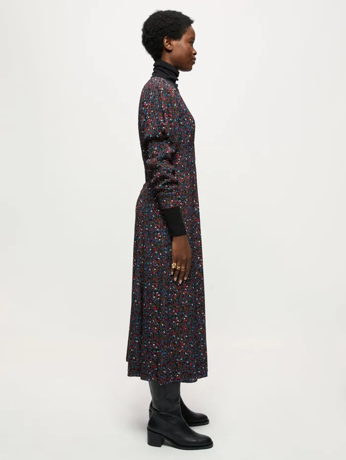 Jigsaw Dresses and Jumpsuits Women Modern Ditsy Midi Tea Dress Multi