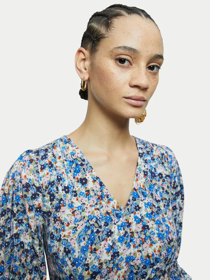 Jigsaw Dresses and Jumpsuits Women Rainbow Floral Tea Dress Multi