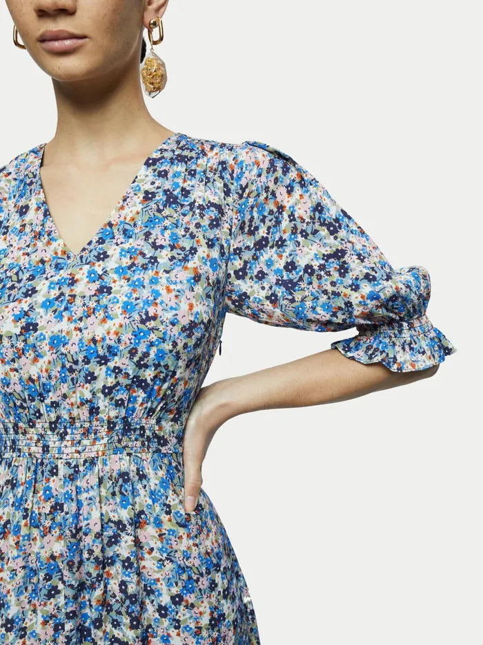 Jigsaw Dresses and Jumpsuits Women Rainbow Floral Tea Dress Multi