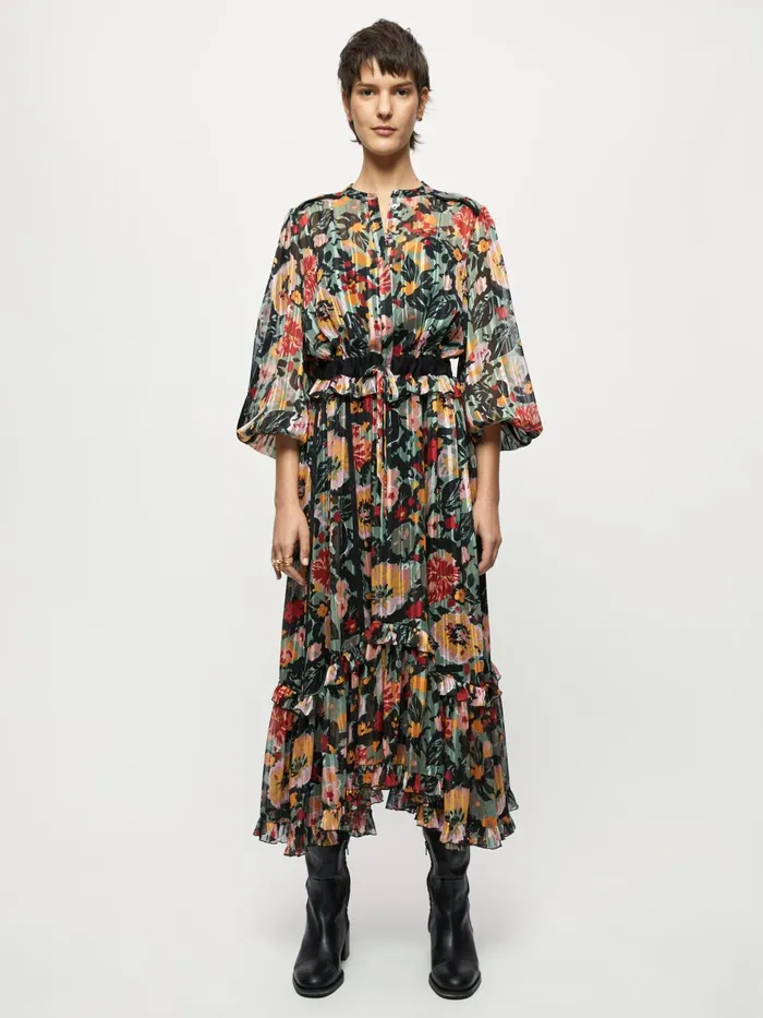 Jigsaw Dresses and Jumpsuits Women Wild Bouquet Maxi Dress Green