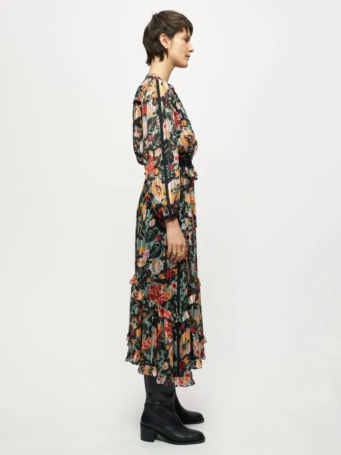 Jigsaw Dresses and Jumpsuits Women Wild Bouquet Maxi Dress Green