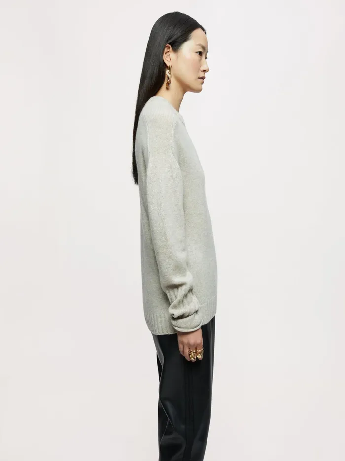 Jigsaw Knitwear and Cashmere Women Cashmere Boyfriend Jumper Cream