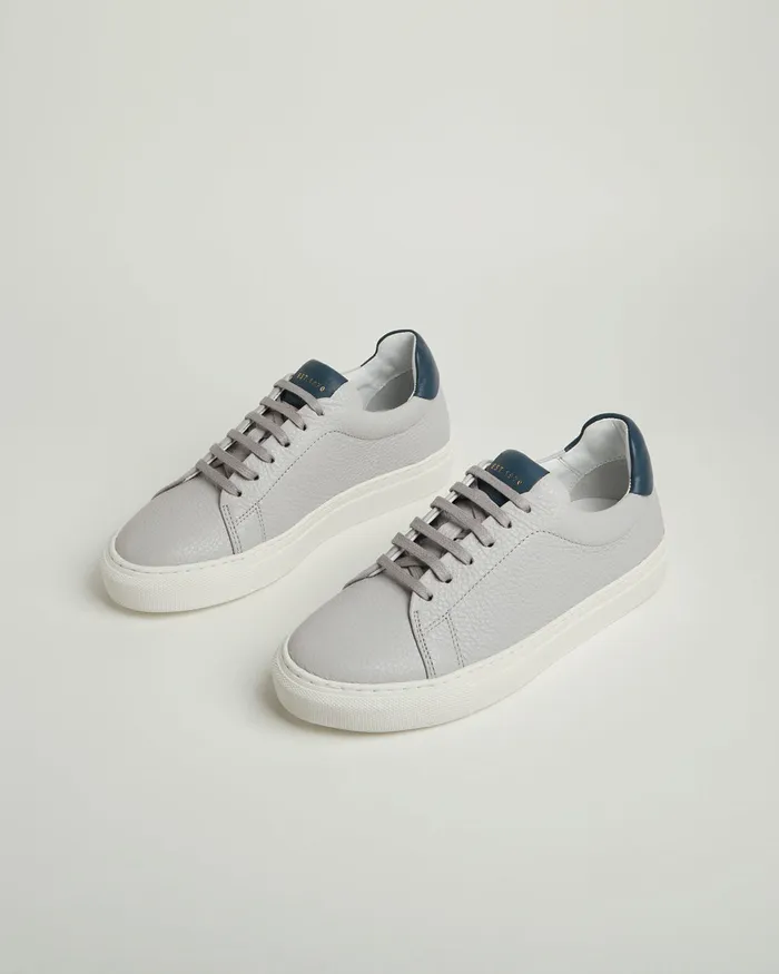 Jigsaw Shoes and Sandals Women Miah Lace Up Leather Trainer Grey