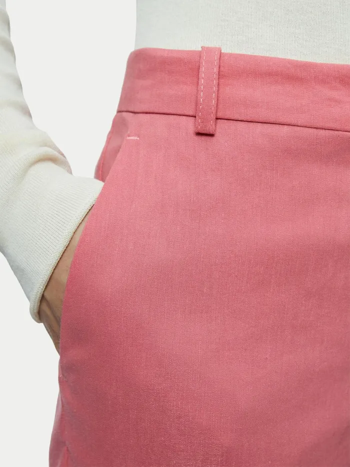 Jigsaw Trousers Women Palmer Portofino Trouser Pink