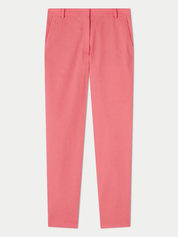 Jigsaw Trousers Women Palmer Portofino Trouser Pink