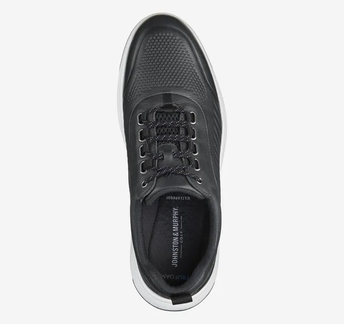 Johnston and Murphy Amherst GL1 Luxe Hybrid Black Waterproof Full Grain Men Sneakers Johnston and Murphy Amherst GL1 Luxe Hybrid Black Waterproof Full Grain Men Sneakers