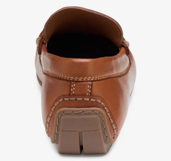 Johnston and Murphy Baldwin Driver Penny Cognac Sheepskin Men SlipOns Johnston and Murphy Baldwin Driver Penny Cognac Sheepskin Men SlipOns