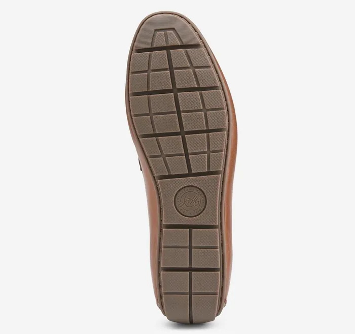 Johnston and Murphy Baldwin Driver Penny Cognac Sheepskin Men SlipOns Johnston and Murphy Baldwin Driver Penny Cognac Sheepskin Men SlipOns