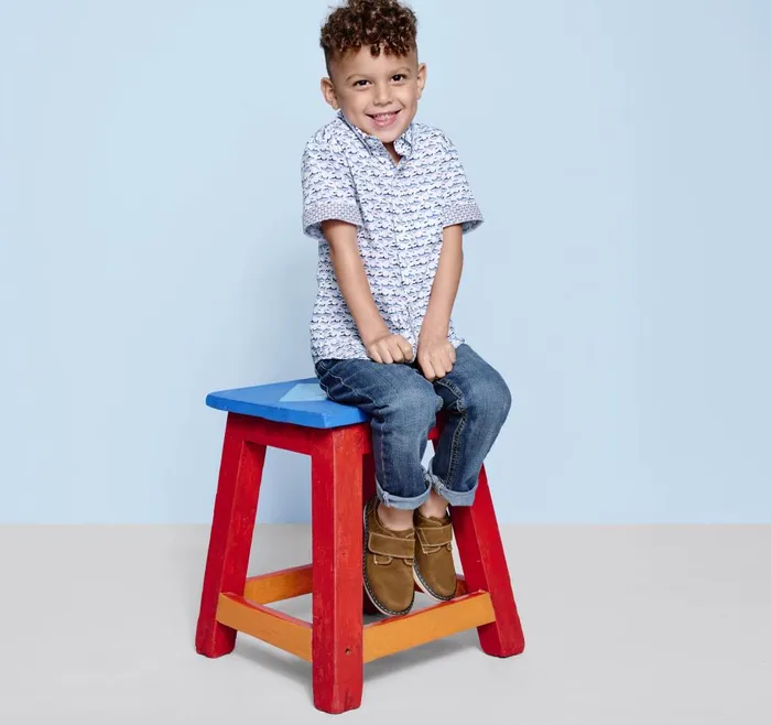Johnston and Murphy Boys ShortSleeve Printed Shirt White Shark Boys Shirts Johnston and Murphy Boys ShortSleeve Printed Shirt White Shark Boys Shirts