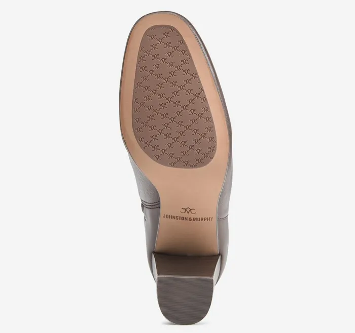 Johnston and Murphy Charlotte Bit Bootie Brown Glove Leather Women Boots and Booties Johnston and Murphy Charlotte Bit Bootie Brown Glove Leather Women Boots and Booties