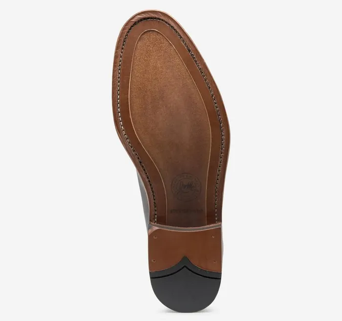 Johnston and Murphy Dudley Plain Toe Dark Gray Dipdyed Calfskin Men Dress Classics Johnston and Murphy Dudley Plain Toe Dark Gray Dipdyed Calfskin Men Dress Classics