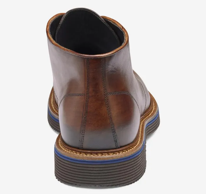 Johnston and Murphy Jenson Chukka Boot Brown Italian Calfskin Men Boots Johnston and Murphy Jenson Chukka Boot Brown Italian Calfskin Men Boots