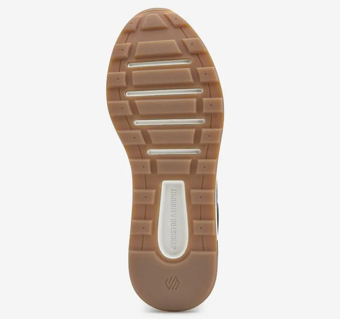 Johnston and Murphy Kinnon Perfed Jogger White Full Grain Men SlipOns Johnston and Murphy Kinnon Perfed Jogger White Full Grain Men SlipOns