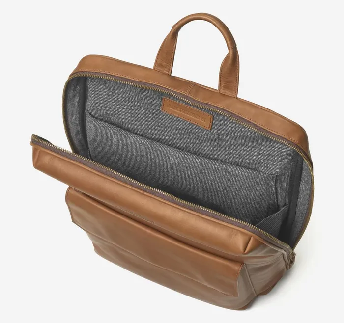 Johnston and Murphy Rhodes Commuter Backpack Tan Full Grain Men Backpacks and Briefcases Johnston and Murphy Rhodes Commuter Backpack Tan Full Grain Men Backpacks and Briefcases