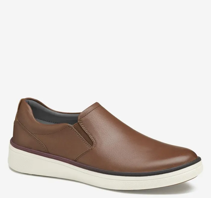Johnston and Murphy XC4 Foust SlipOn Mahogany Tumbled Full Grain Men SlipOns